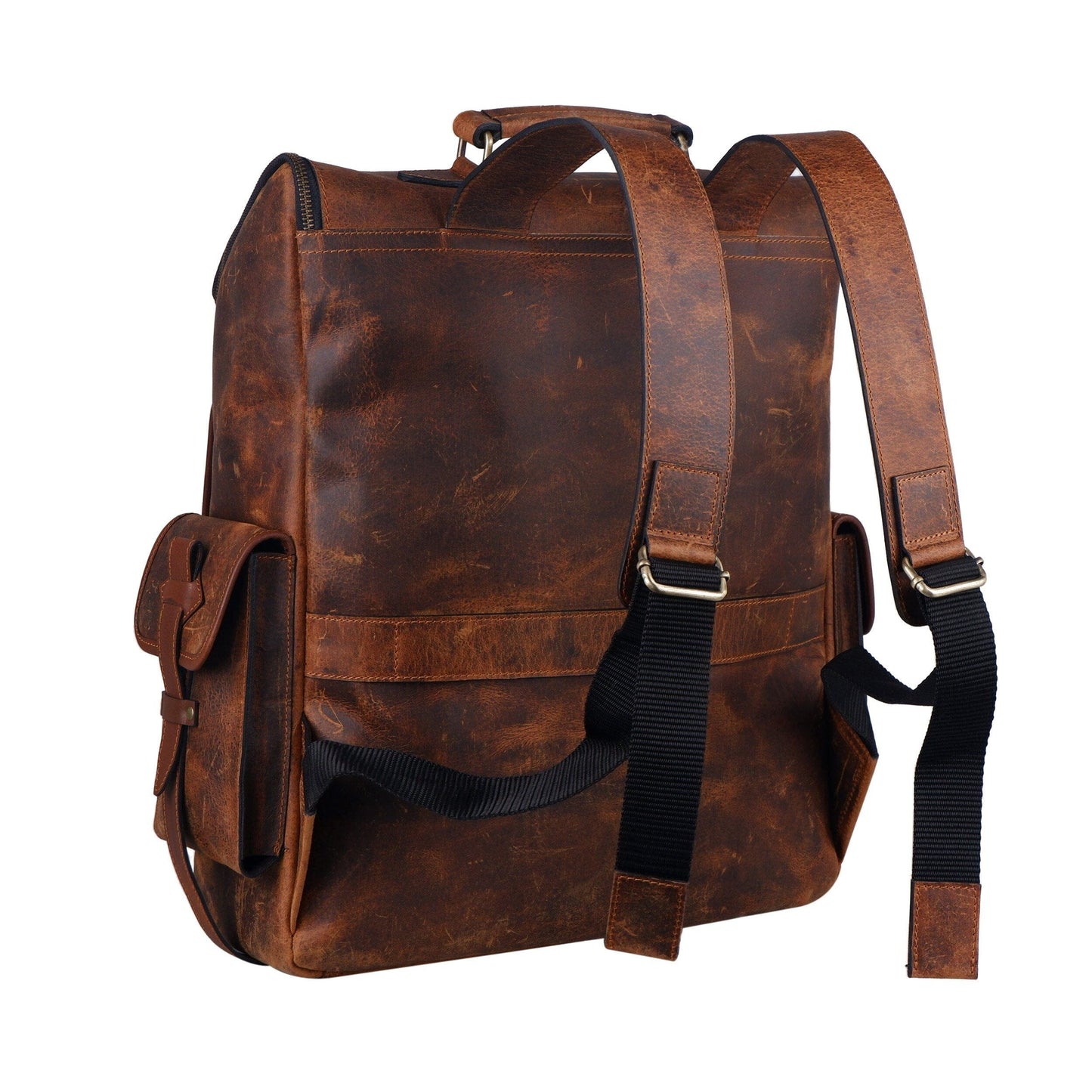 Handcrafted Buffalo leather Jumbo Backpack