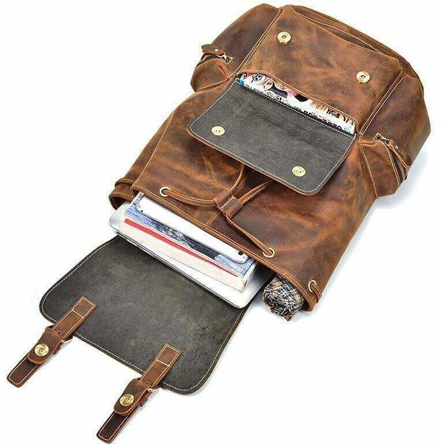 Retro-inspired backpack
