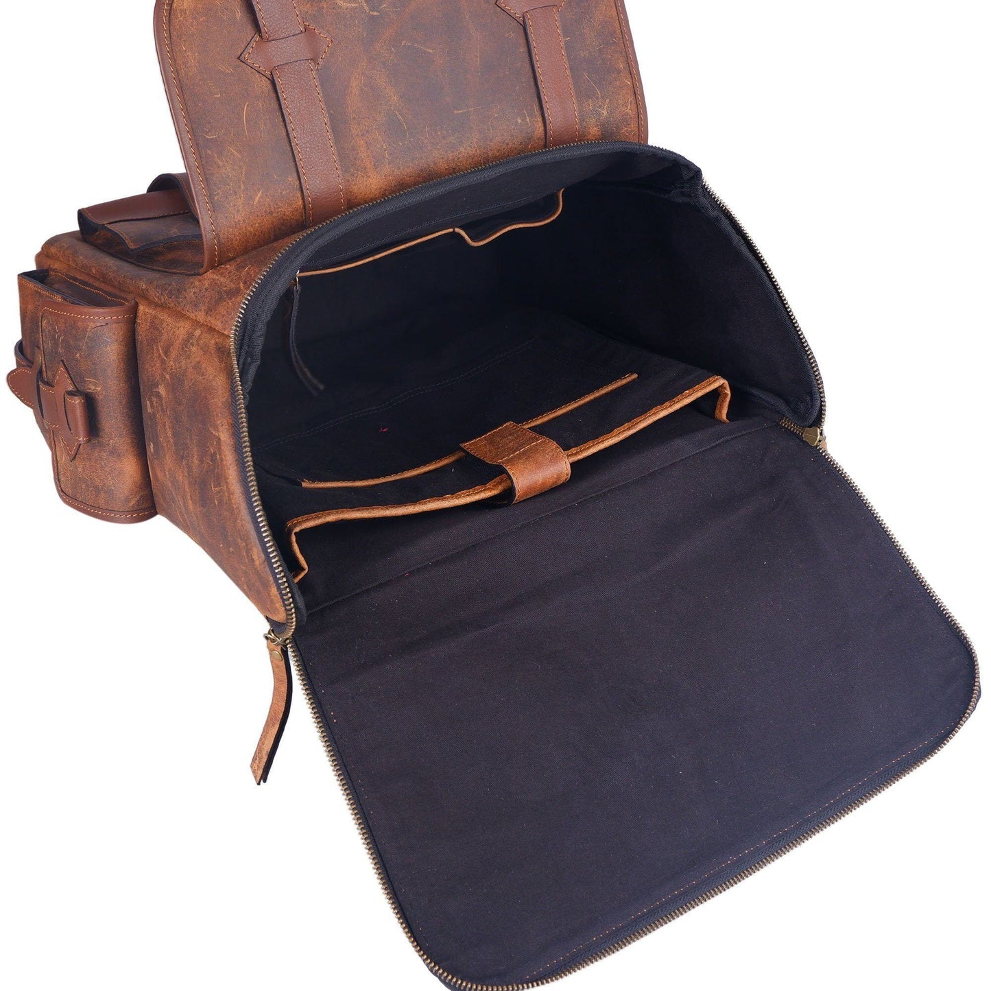 Handcrafted Buffalo leather Jumbo Backpack