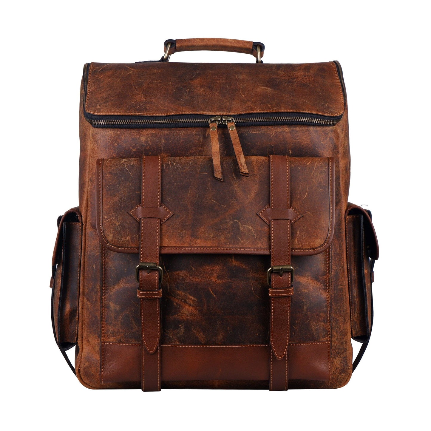 Handcrafted Buffalo leather Jumbo Backpack