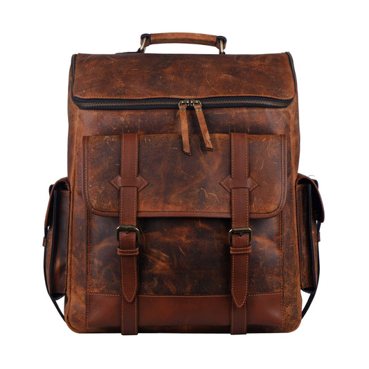 Handcrafted Buffalo leather Jumbo Backpack