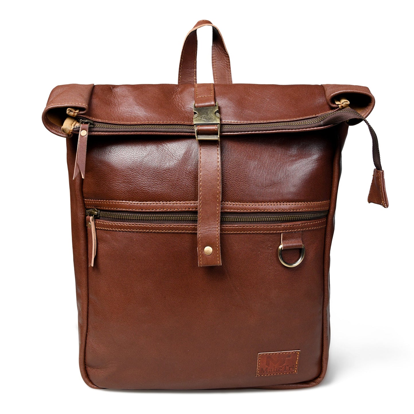 Roll-Top Backpack- Vintage