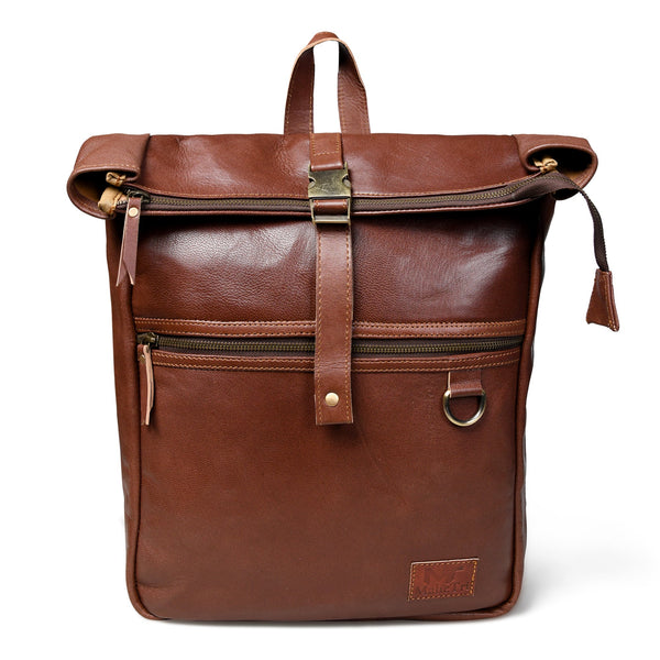 Roll-Top Backpack- Vintage