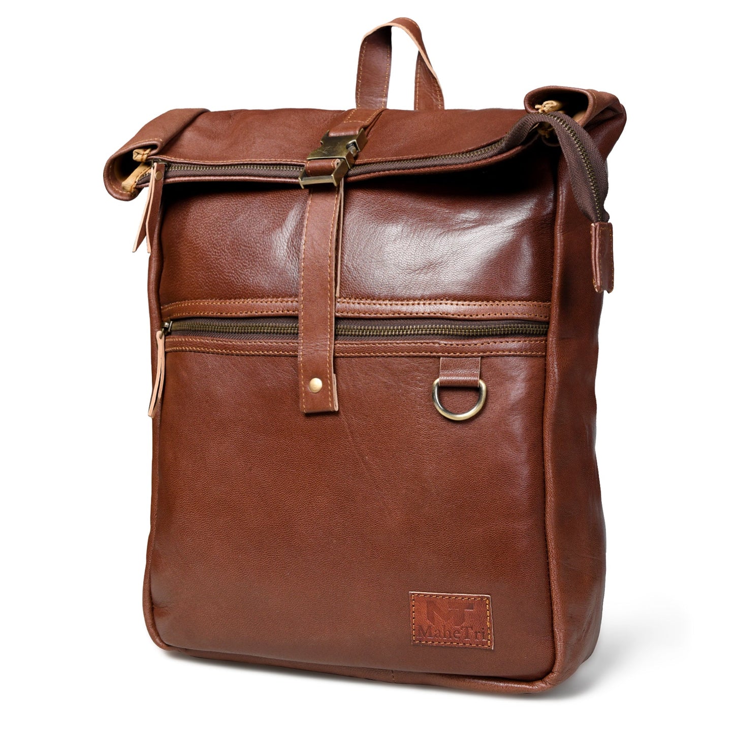 Roll-Top Backpack- Vintage
